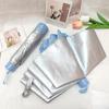 Tianti 336T Silver Coated Three-Fold Sun & Rain Umbrella with UV Protection - Custom Logo Option