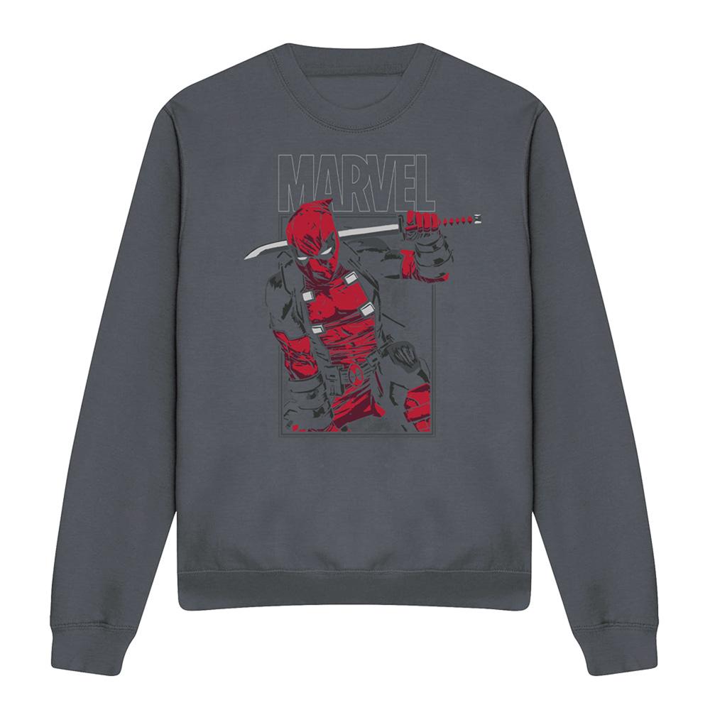 Deadpool Unisex Adult Sword Sweatshirt