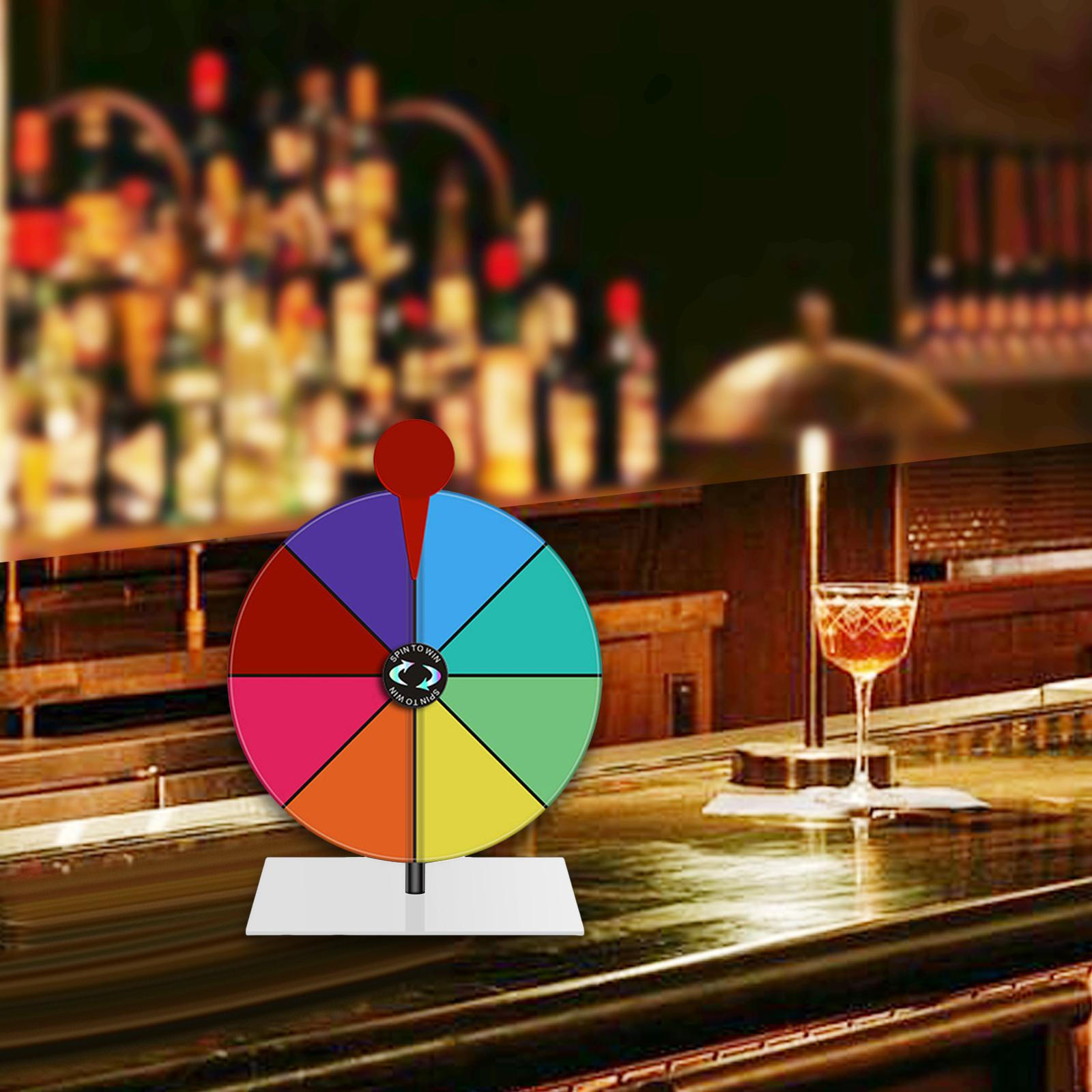 

Вращающееся колесо с 8 слотами для настольных игр и занятий White Base