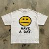 Have A Day Smiley Tee | Neutral Face Graphic T-Shirt