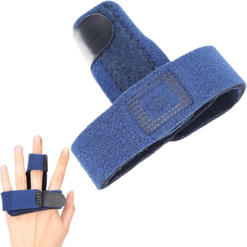 Finger Guard Strap Adjustable Aluminum Plate Finger Guard Support Pressurized Basketball Knuckle Injury Tendon Rupture