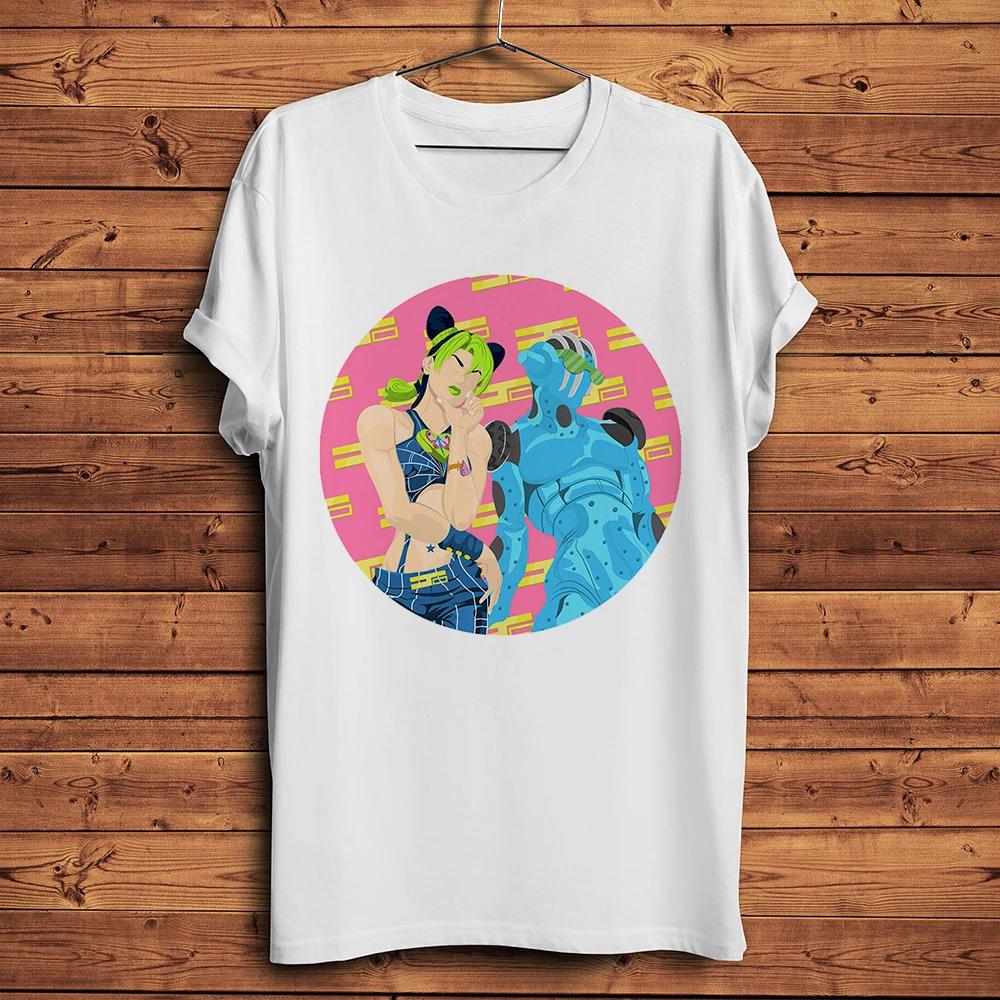 

Jolyne Cujoh Josuke Funny JoJo Anime Tshirt UnisexWhite Casual Short Sleeve T ShirtStone OceanStreetwear Unisex Unisexga Tee S