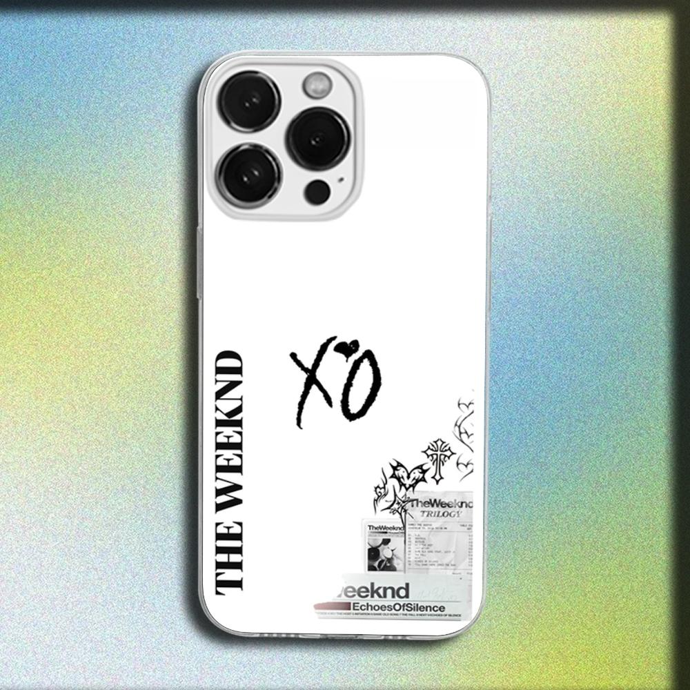 Etui Na Telefon Singer The W-Weeknd XO Do iPhone 16,15,14,13,12,11 Plus,Pro,Max,XR,XS,Plus,SE,Mini Przezroczyste Miękkie Pokrowiec