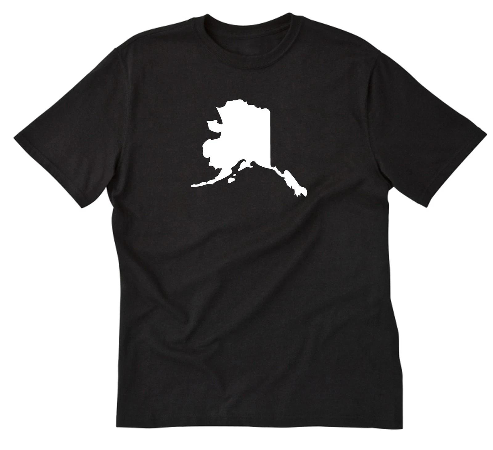 

Alaska T shirt Tee Shirt Cotton Home Place Name Vacation Gift United States 4XL