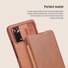 For Xiaomi Poco X4 Pro 5G  Case Nillkin Qin Pro Camera Protective Cover PU Leather Flip Cover with Card Pocket