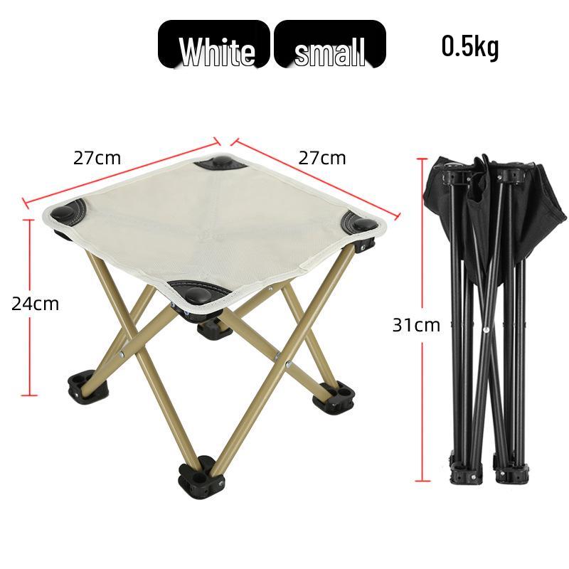 Portable Outdoor Folding Chair for Fishing, Camping, BBQ, Home Use, Kids, and Art Sketching