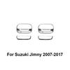 Car Exterior Front Side Door Rear Tail Door Handle Bowl Decoration Cover Stickers for Suzuki Jimny 2007-2017 Car Styling