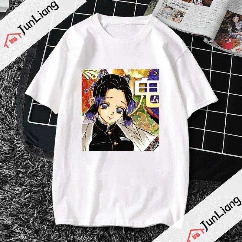 2023 New Summer Popular Unisexswear Japanese Anime Ghost Killing Blade Demon Slayer Unisex T-shirt Fashion Casual