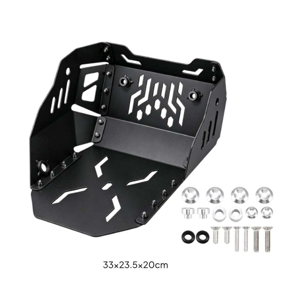 Aluminum Alloy Engine Lower Guard Plate Shielding Vented