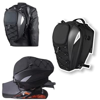 Waterproof Motorcycle Tail Bag Oxford Cloth Rider Backpack  Bikers Accessories