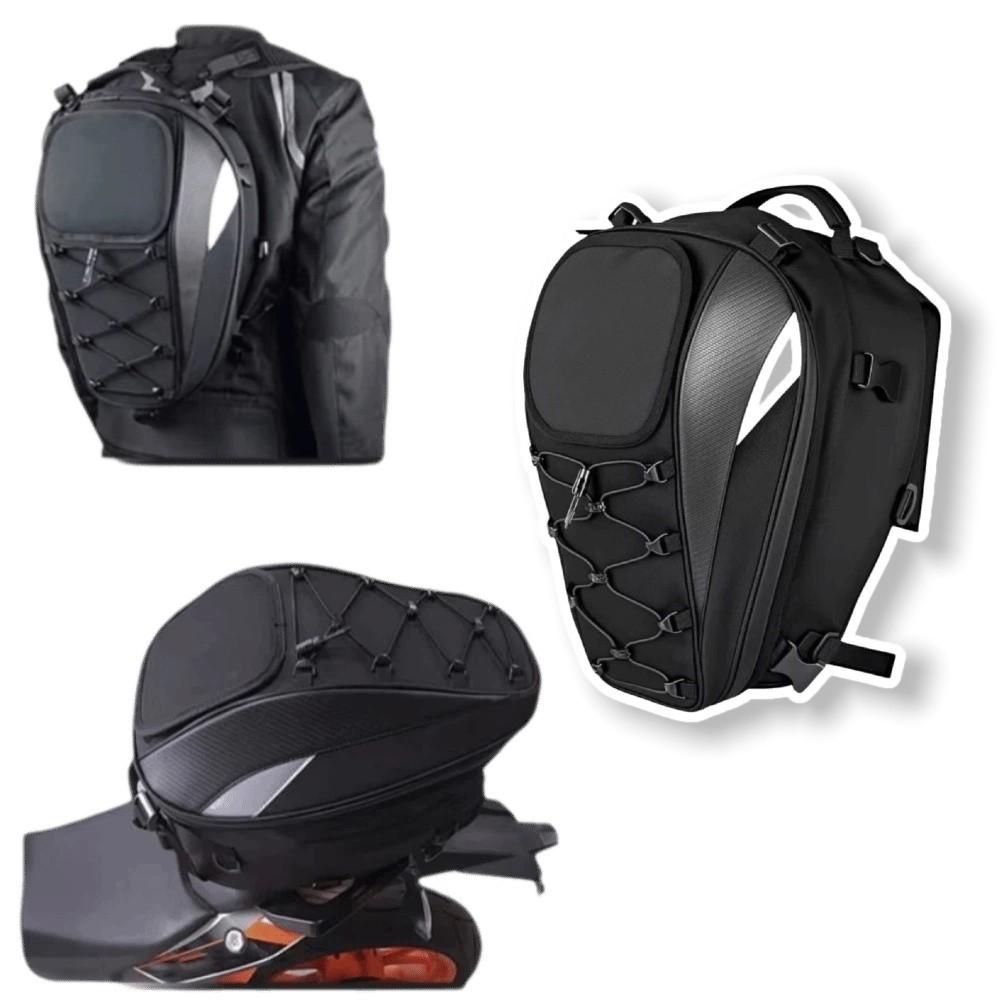 Reflektierende Motorrad-Rücksitztasche Wasserdichter Fahrer-Rucksack Motorradzubehör