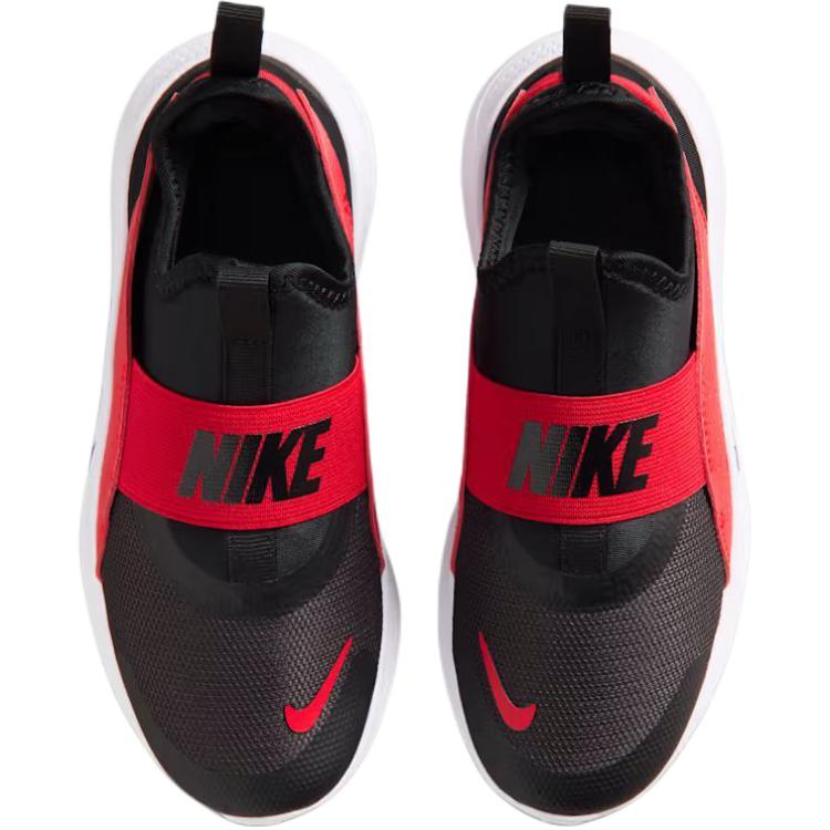 Nike Flex Runner 4 Low top Running Shoes Black Red Kids' IF2894-606