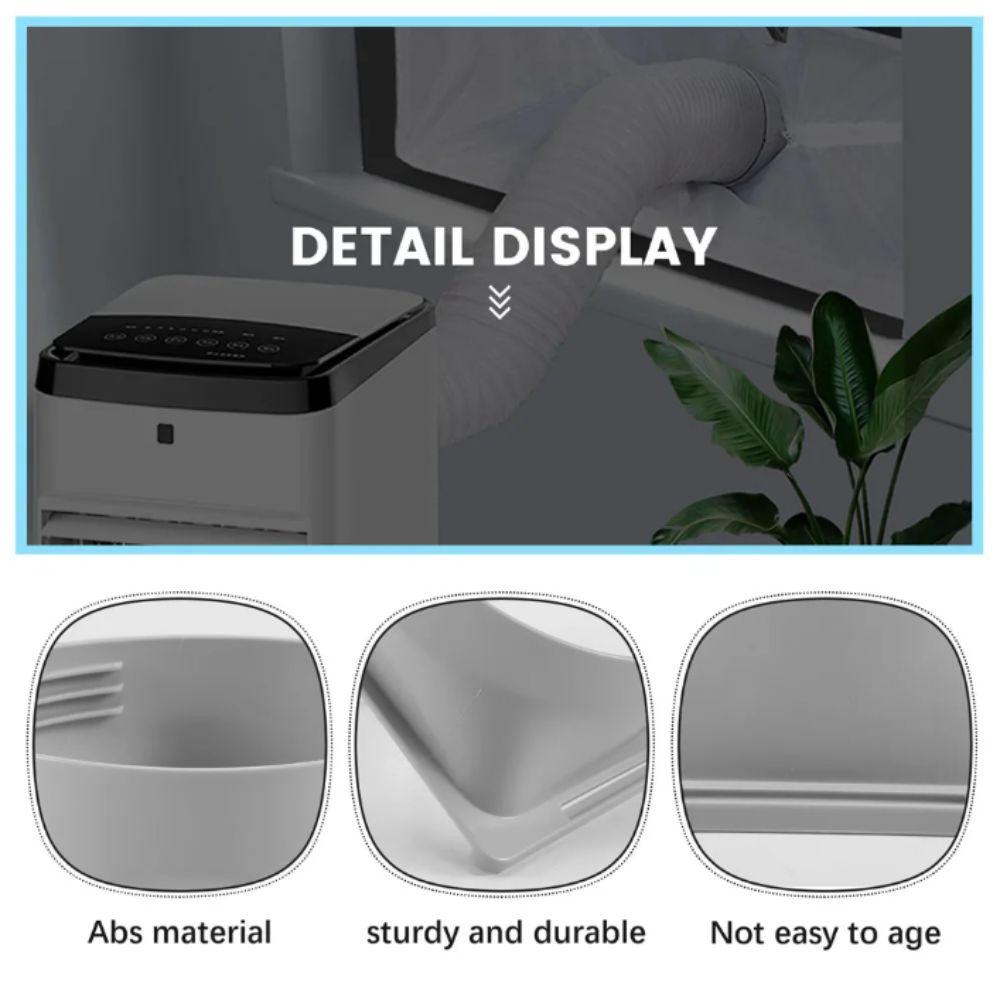 Portable Wind Shield Adjustable Tube Connector Connector Exhaust Hose  Portable Window