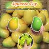 Nuovo Mango Croccante Fatto a Mano Squishy Palla Antistress Croccante Spremere Giocattolo Fidget Blocchi Rotondi ASMR Sensoriale Decompressione per Adulti