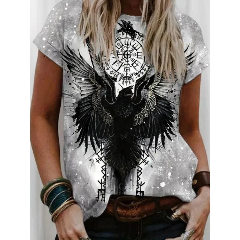 Fashionable Casual Versatile High-quality Comfortable Short Sleeved Round Neck T-shirt