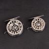 MUQZI Sports Accessory D50/D60 Ultralight CNC Aluminum 1:1 2 Bearings Ice Fly Fishing Reel Right Hand