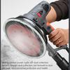 Grinding Wall Putty Polisher Machine Drywall Sander with Dust Clooect Bag and LED Light Portable Wall Polishing Machine 360°LED strip 1250W