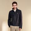 Fila Heritage Stand Collar Jacket Fashion Simple Classic Retro Casual Versatile Loose Jacket Men Jackets Legendary-Blue F51M638501FNV