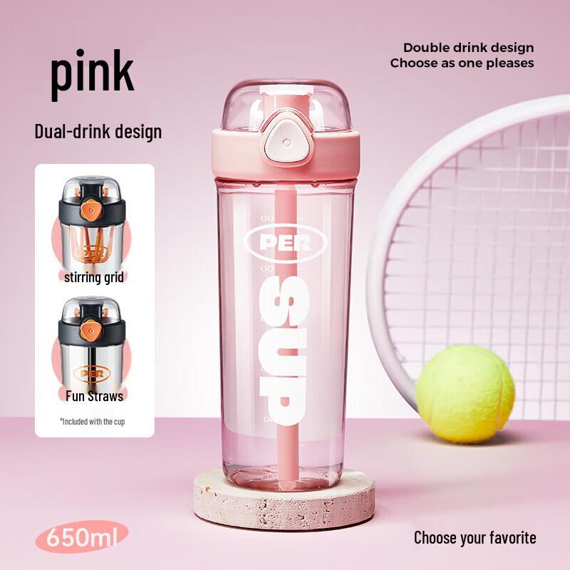 

COOKER KING Vitality Series Dual-Drink Portable Sports Water Bottle