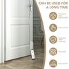 2Pcs Door Stoppers Stainless Steel Practical Kick Down Door Stop  door hardware Door close prevention Door stop door closer