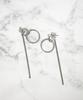 One Enough Double Drop Earrings