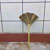 Handmade Red Pith Grass Broom for Indoor Cleaning