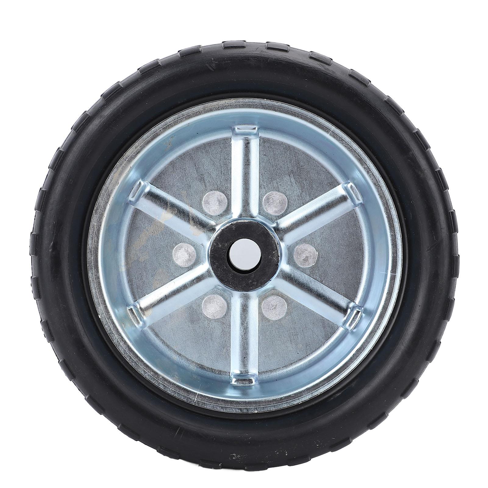 

10 Inch Trailer Jack Replacement Wheel 2000lbs Strong Capacity 84mm Rim Oil Proof High Strength Trailer Jack Caster