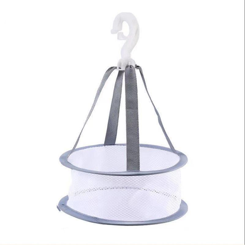 2 Layer Foldable Mesh Clothes Basket Anti Deformation Net for Sweater Fast Air Dry Use in Laundry Home