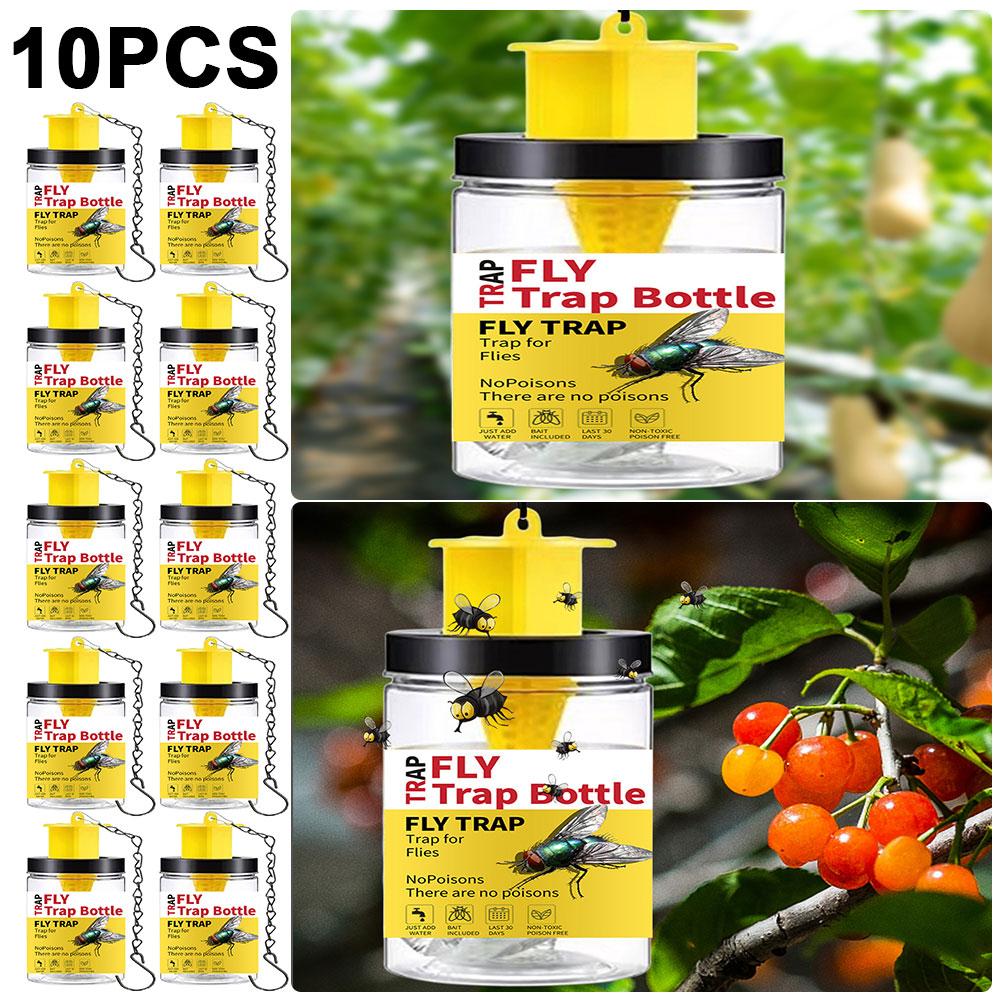 

Ловушка для мух из полипропилена и проволочной цепи для парков/садов/овощей (К) 