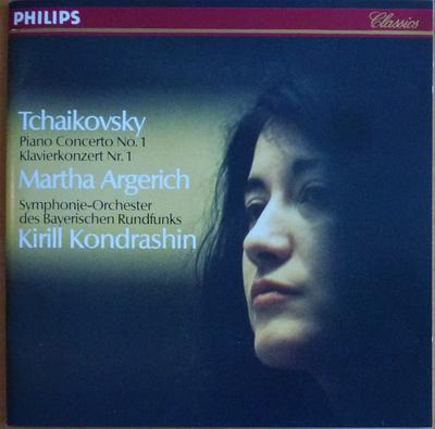CD TCHAIKOVSKY, ARGERICH; KONDRASHIN - Piano Concerto 1 4110572 Philips Classic Germany Classical Used