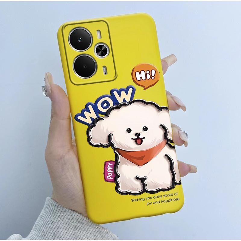 For Realme 14 5G Case RMX5075 Hot Cute Cartoon Panda Cover Soft Silicone Phone Case For Realme 14T Realme14 T 5G Back Cover Bags