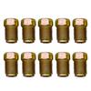 10/20/50X M10x1.0 Brake Line Fittings Set For 3/16" Tube Inverted Flares Metric End Union Nuts Male Short Brake Pipe Screw Bolts