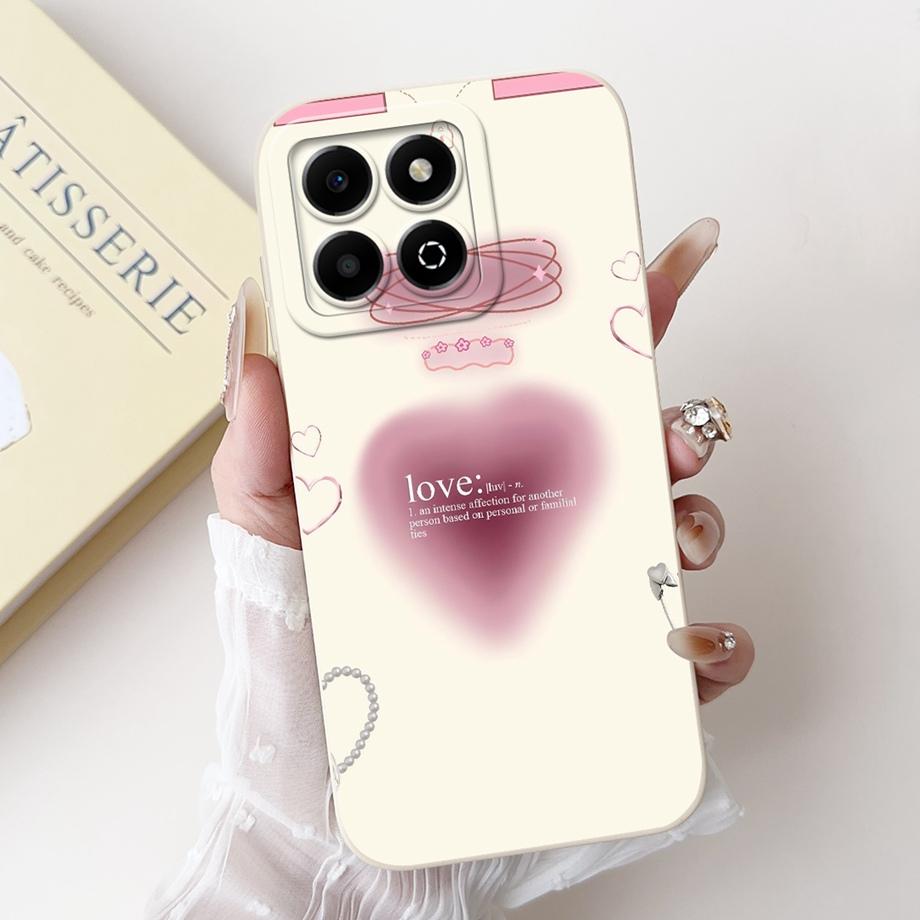 Case For Huawei Honor X6a X6b X6a Plus Phone Case For Honor X6 X6s 4G Soft Silicone Funda Women Fashion Flower Printed Cover