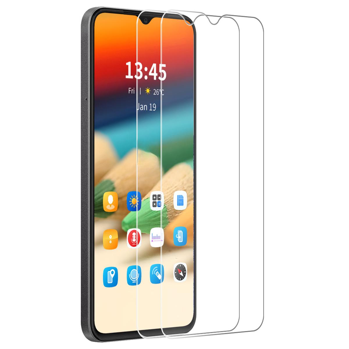 

ENKAY HAT PRINCE 2Pcs For Xiaomi Redmi A3x 4G Screen Protector Full Glue Large Arc Edge Type A