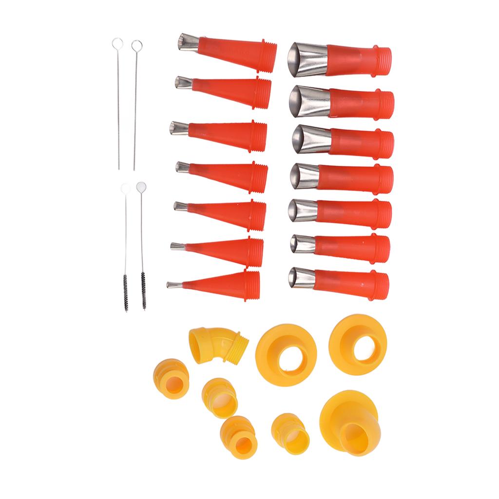 Universelles Integriertes Düsenwerkzeug-Set Edelstahl-Düsenapplikator mit Basis für Fliesen Fensterglas