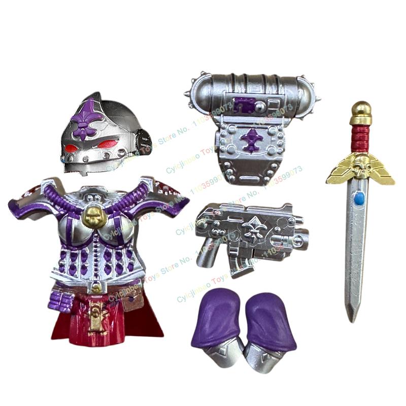 S116 New Black Warrior Girl Building Blocks Mecha Models Action Figures Children's Educational Toys for Kids Assembled Gifts