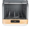 Countertop Dishwasher Portable Mini Dish Washer Installation-Free Dishwasher 360° Rotating Spray Deep Cleaning For Home