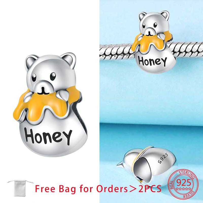 Animals Beads Pendant Fit Bracelet Necklace Charms Copper Originales Accessories Bead Jewelry Making Fine Jewelry Gift