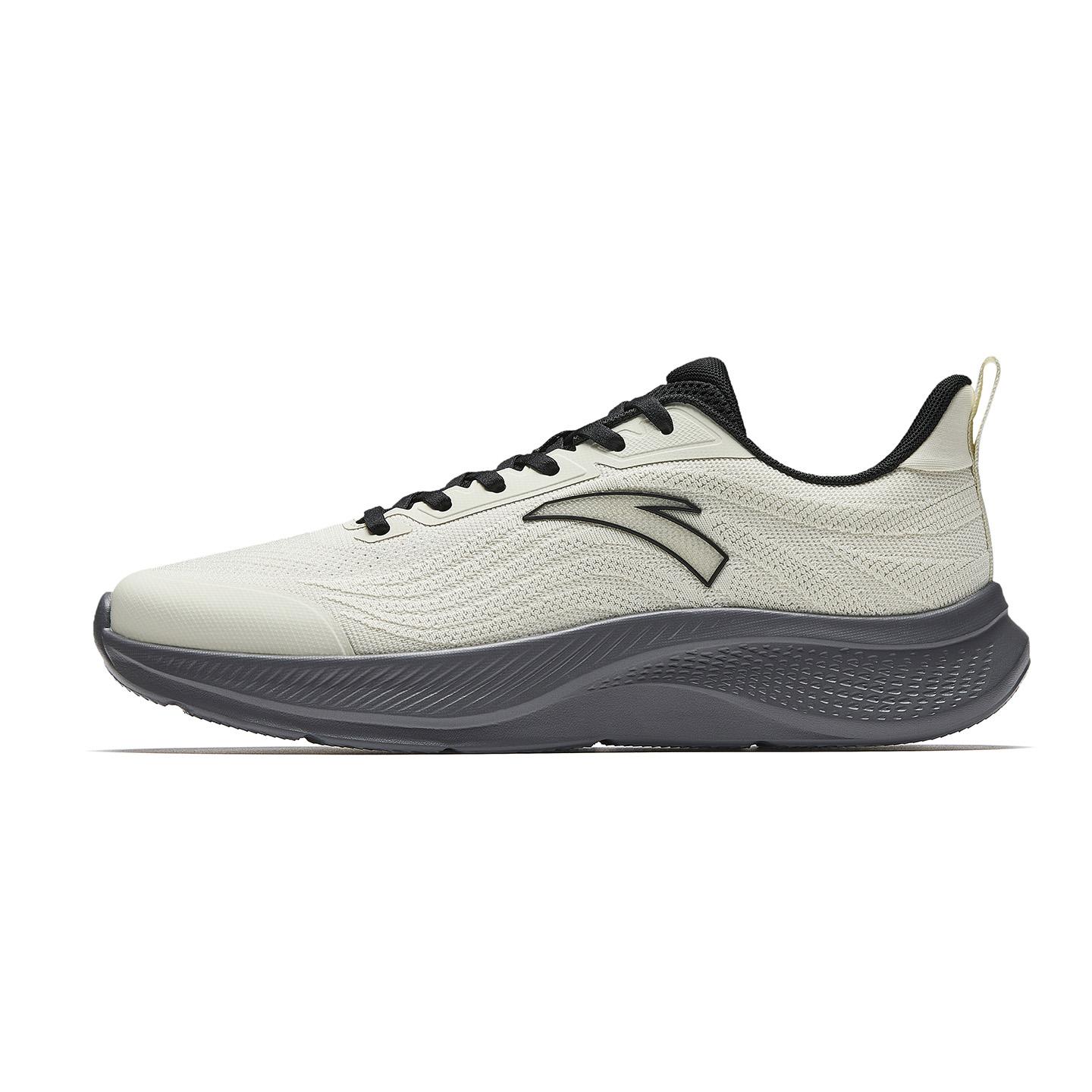 Anta Casual Running Shoes Men s Coarse Heather Gray/Basic Black 912615503-4 39