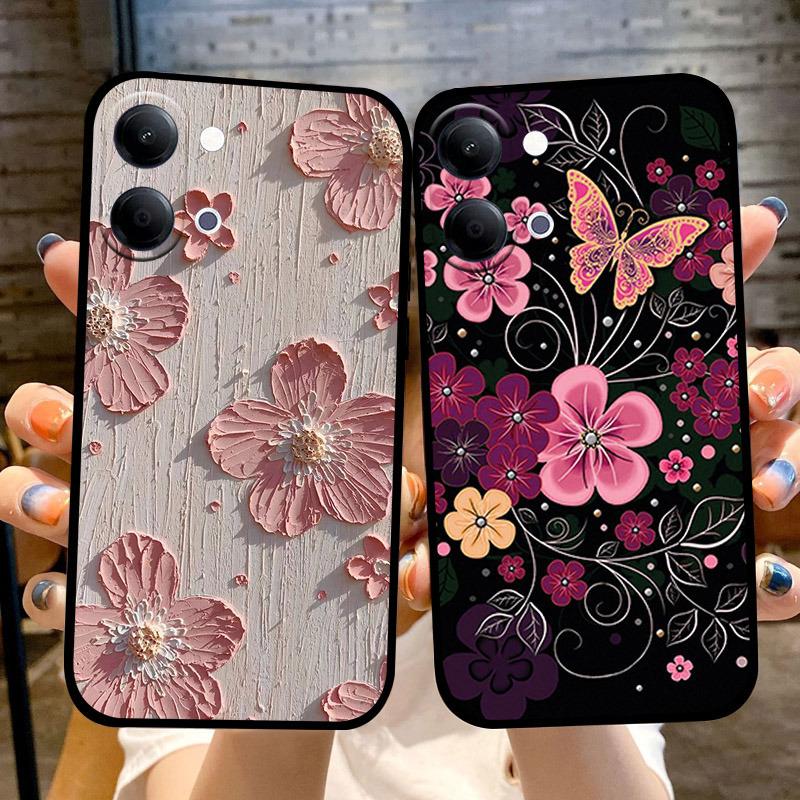 Case For Vivo Y21 4G 2026 Shockproof Bumper Soft Silicone Phone Fundas For VIVO Y05 Y11D 4G Anti-falling Protective Back Cover