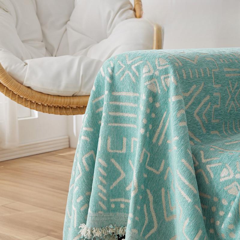 Chenille Leichter Luxus Sofa Handtuch Rutschfest Vollständige Abdeckung Stoff Kaiserliche Konkubine Universal Einfache Sofa Überwurf Abdeckung Stoff Hoher Sinn