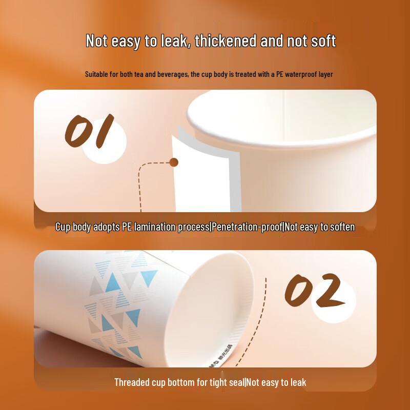 M&G 9oz Thickened Paper Cups