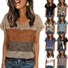 Womens Summer Tops  Short Sleeve V Neck Shirts Casual Dressy  Summer Blouses Tunic Top