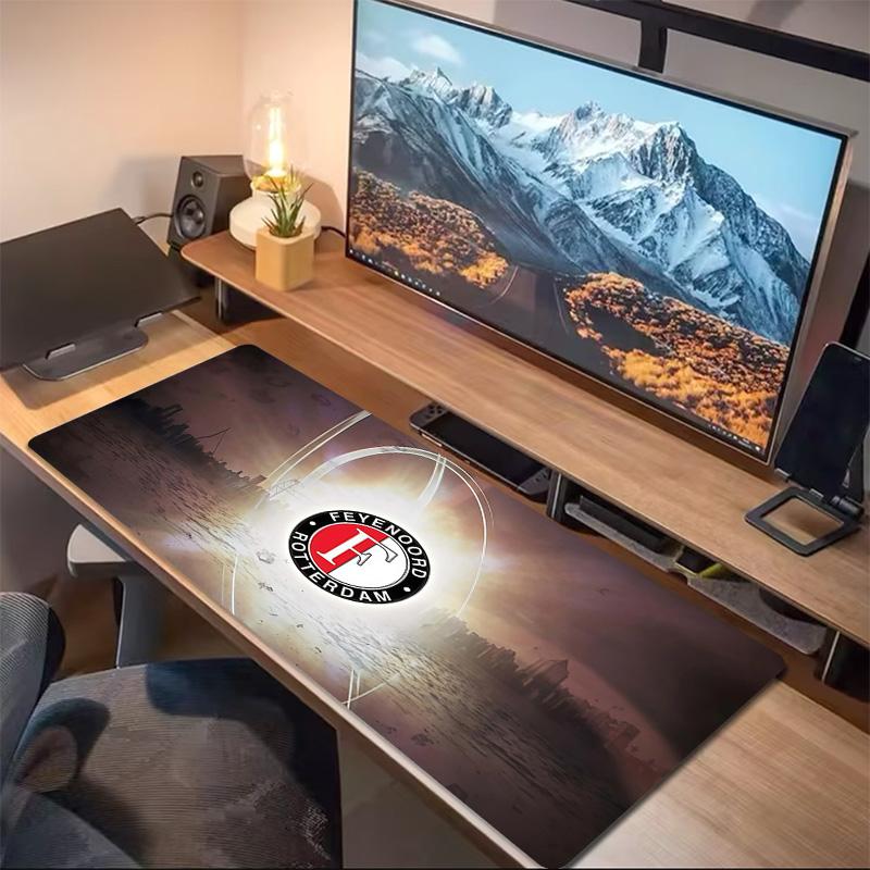 Feyenoord Rotterdam Potisk Polštář Protiskluzový Podložka pod Notebook Tablet Velká Podložka pod Myš XXL Podložka Mini PC Podložka na Hraní S uzamčeným okrajem