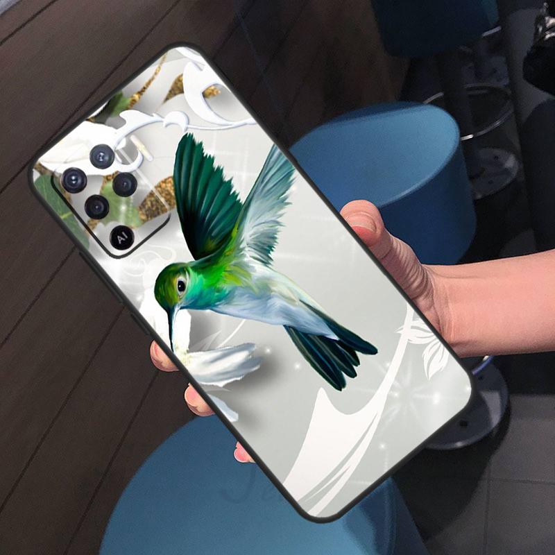 Hummingbird Case For Oppo A5 Pro A17 A57 A77 A60 A80 A40 A18 A38 A58 A78 A98 A96 A76 A16 A94 A74 A54 A15