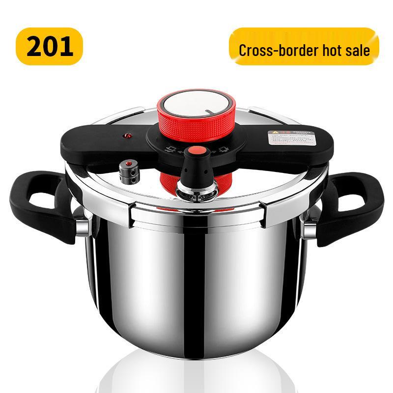 Weisinuo Stainless Steel Large-Capacity High-Pressure Cooker for Household Use 22cm, 4L