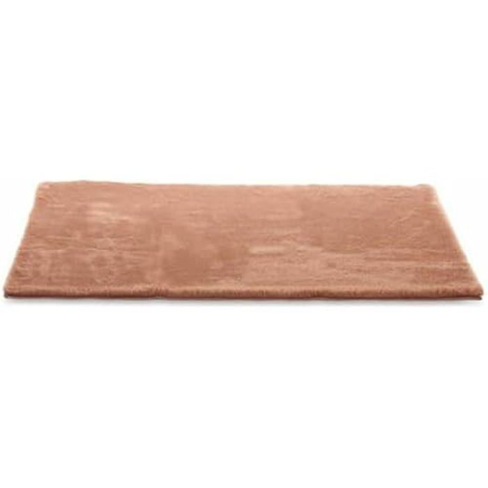 Koberec - GIFT DECOR - Hnědý - 60 x 90 cm - Obdélníkový - Interiér