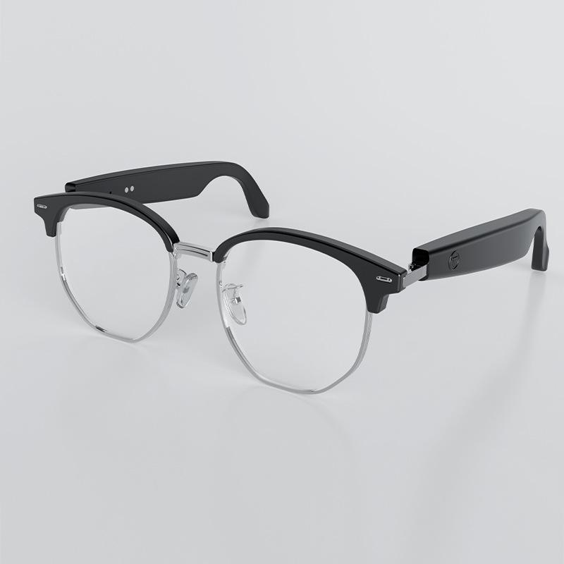 AI Translation GS16 Smart Bluetooth Sunglasses – Metal Frame, Lightweight, Light-Blocking, Cross-Border Style
