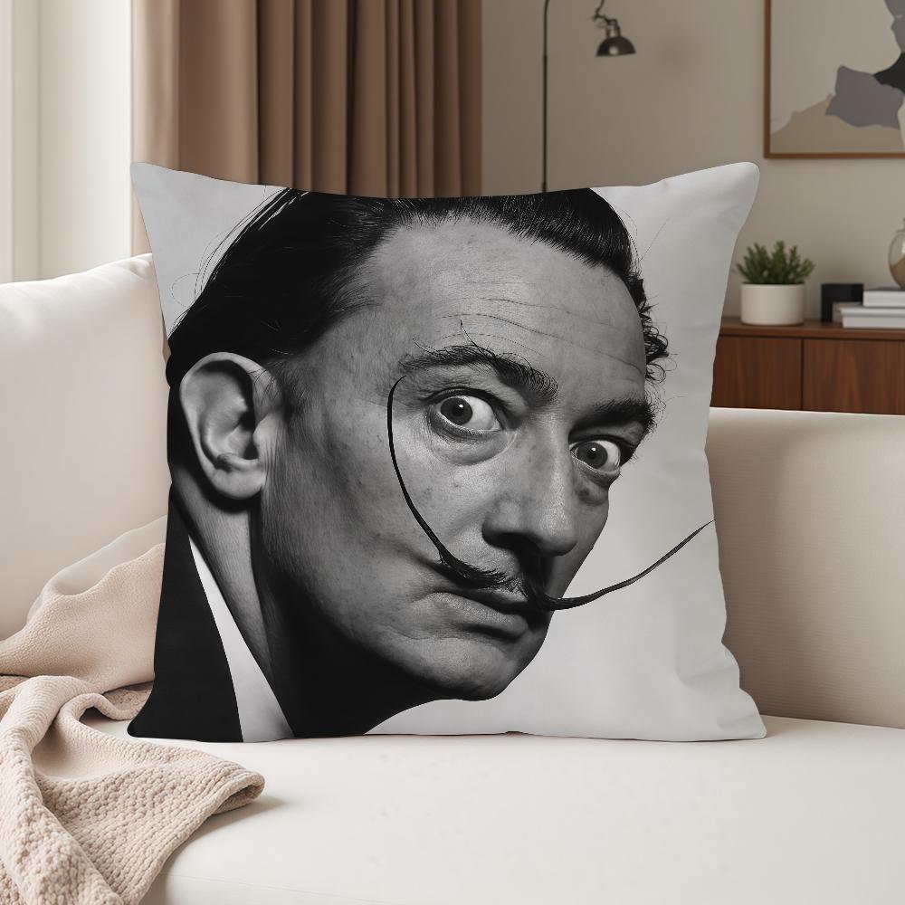 Pop Art Salvador Dali Towel Pillow Case Suitable For Bedrooms Living Rooms Cars Home Decoration