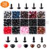 752 Pcs Doll Teddy Eyes Plastic Googly Wiggle Eyes for DIY Scrapbooking Crafts Projects DIY Dolls Accessories Eyes Handmade Toys
